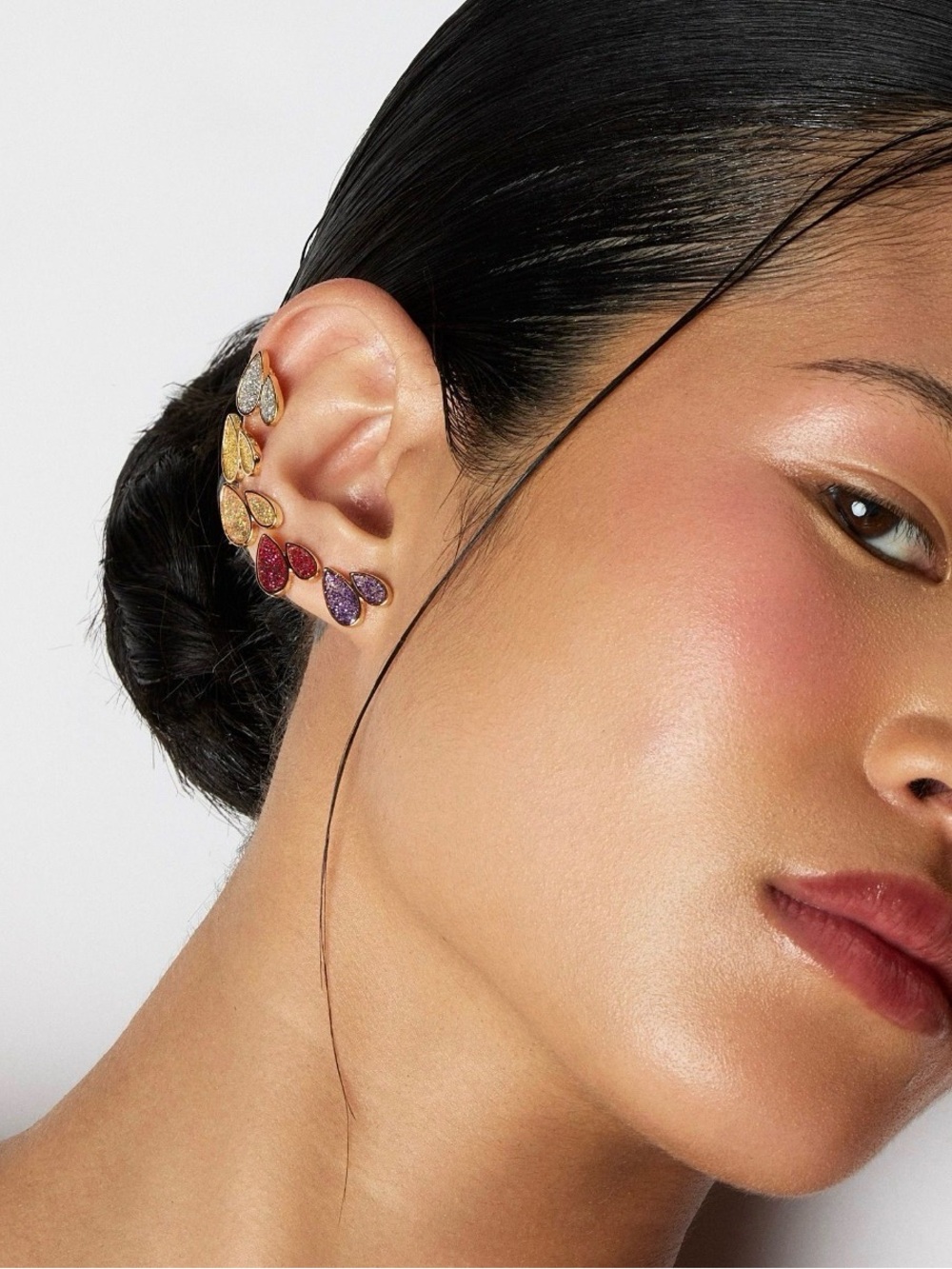NEW Wicked X 8 Other Reasons Colorful Droplet Earring Set 18k Gold Plated